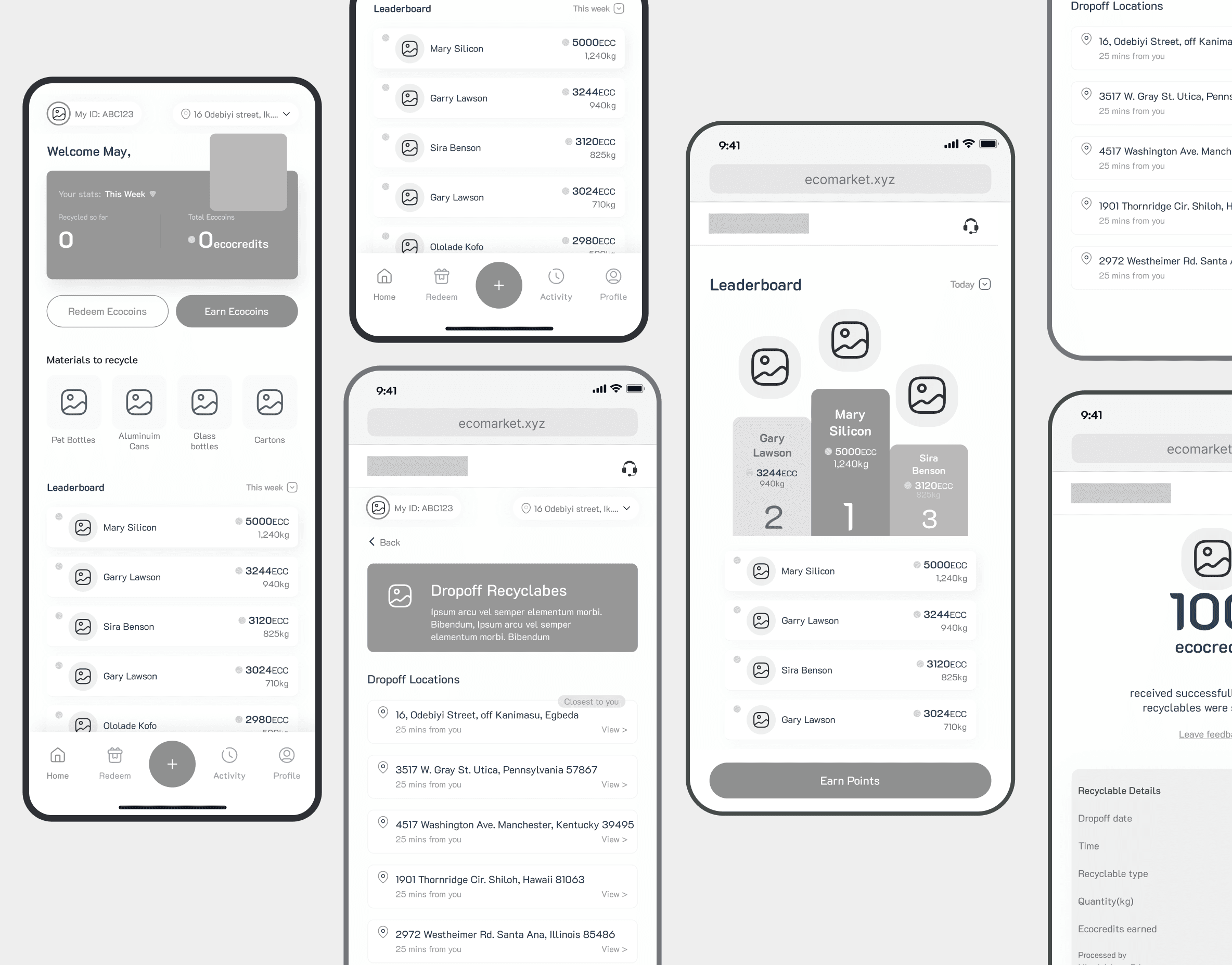 wireframes