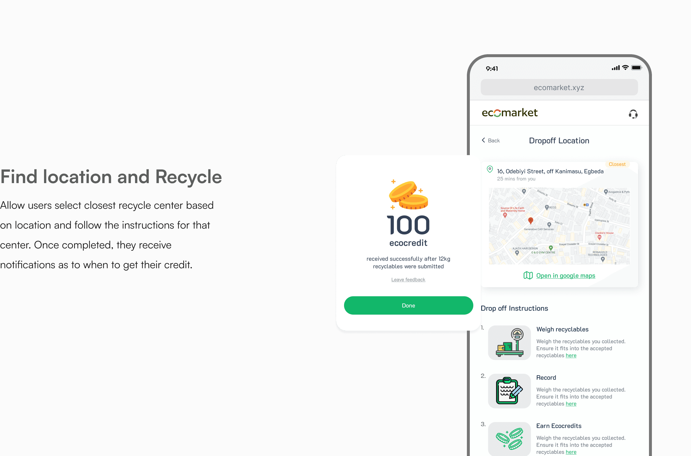 location and recycle